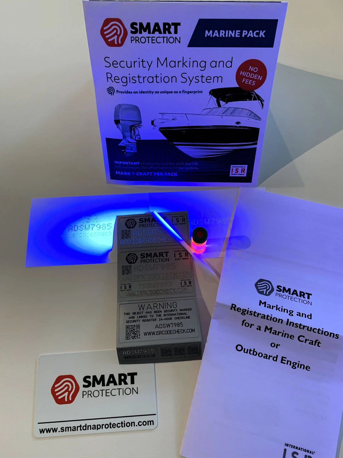 Närbild på Smart Protection Marine